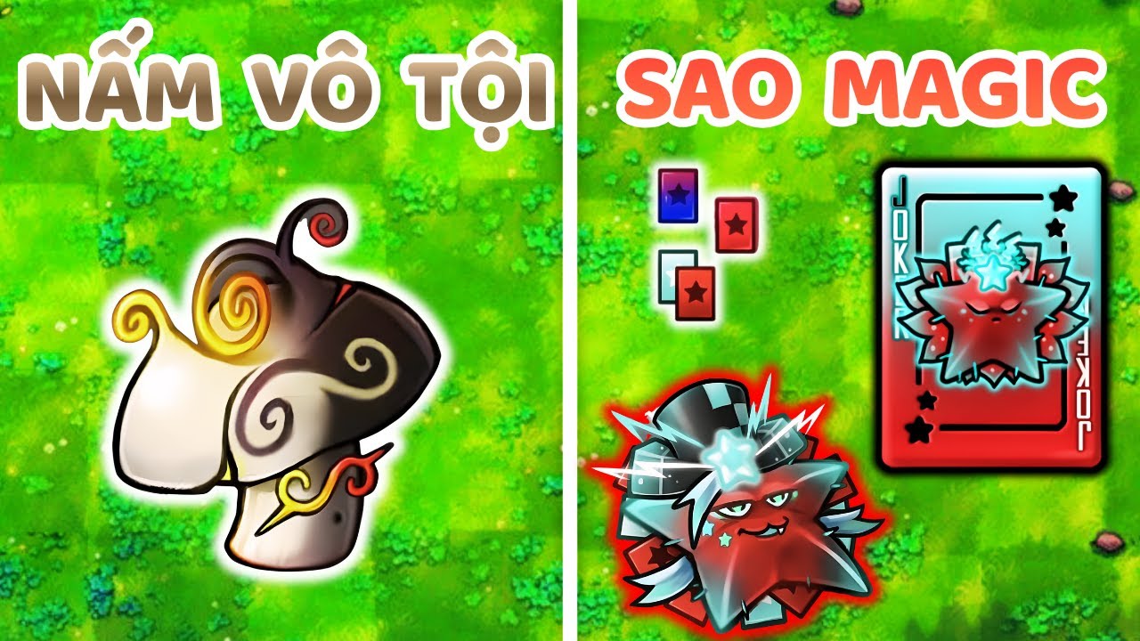 SỨC MẠNH VÔ LÝ CỦA PLANT NẤM VÔ TỘI & SAO MAGIC TRONG PLANTS vs ZOMBIES FUSION 3.2