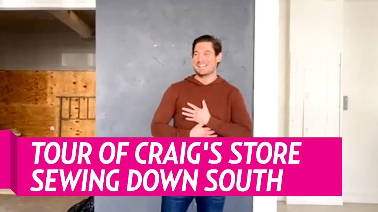 Craig Conover Gives us a Tour of His New Store Sewing Down South