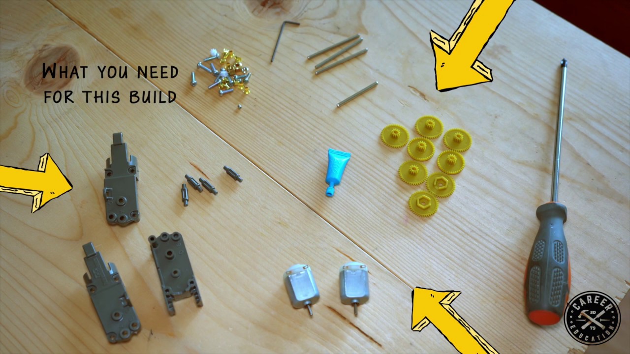 Tamiya Twin-Motor Gear Box Assembly