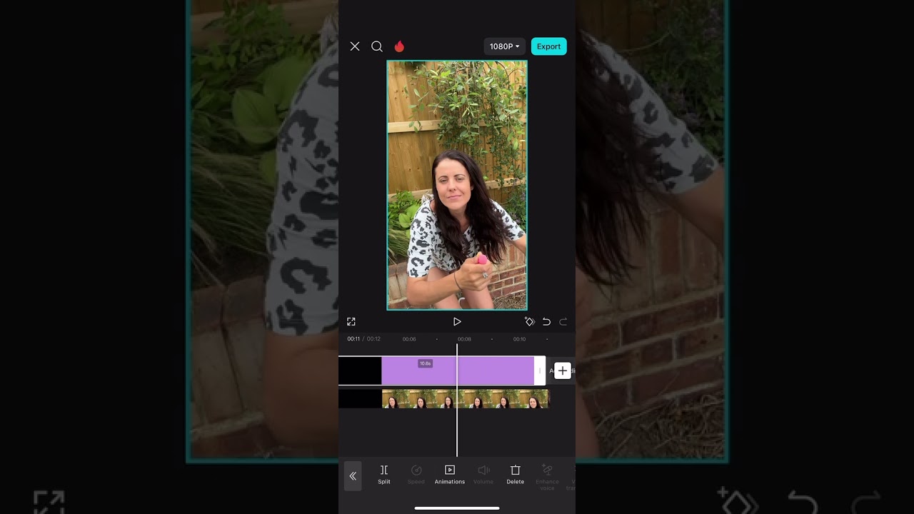 How to remove a video background with Capcut for FREE