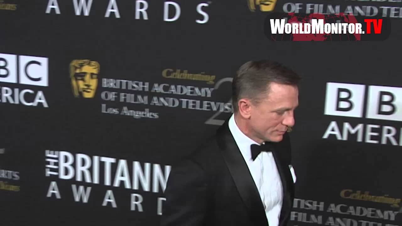 Daniel Craig arrives at BAFTA LA 2012 Britannia Awards presented by BBC America