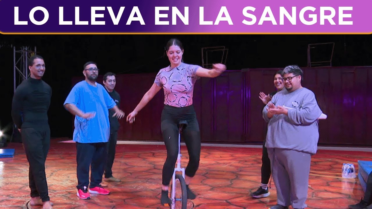 &iquest;LA TEN&Iacute;AS? Abril Cormillot DEMOSTR&Oacute; sus DOTES para el CIRCO y SORPRENDI&Oacute; a TODOS
