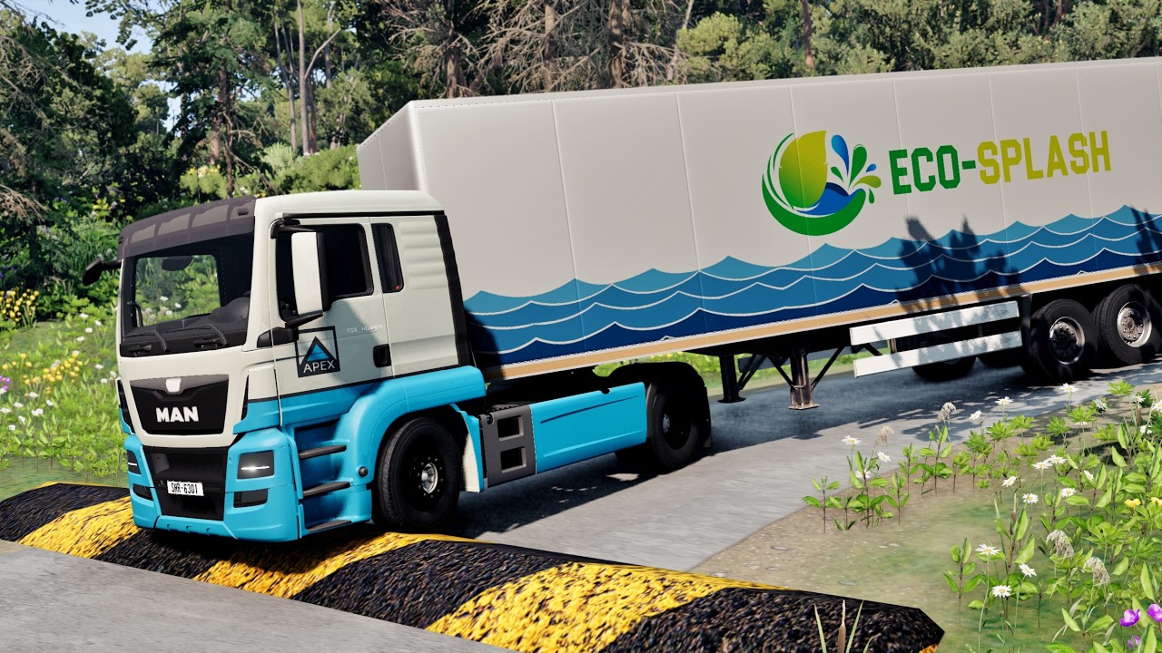 Cars and Trucks vs Speed Bumps #146 | BeamNG Drive |🤜 Truck &Too