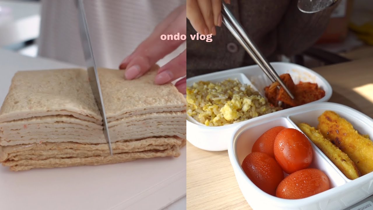 ENG)충무김밥,김치 타코야끼 해 먹기,맥북 고장..🥲오랜만에 전시보러 간 일상
