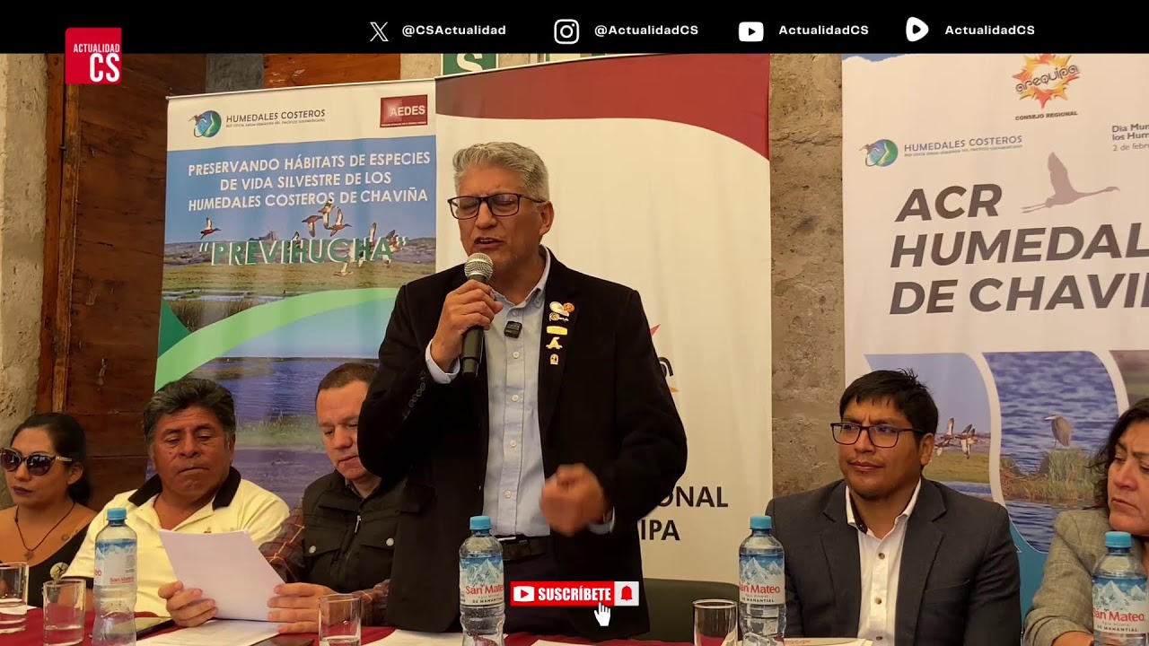 Propuesta del área de conservación regional humedales de Chaviña