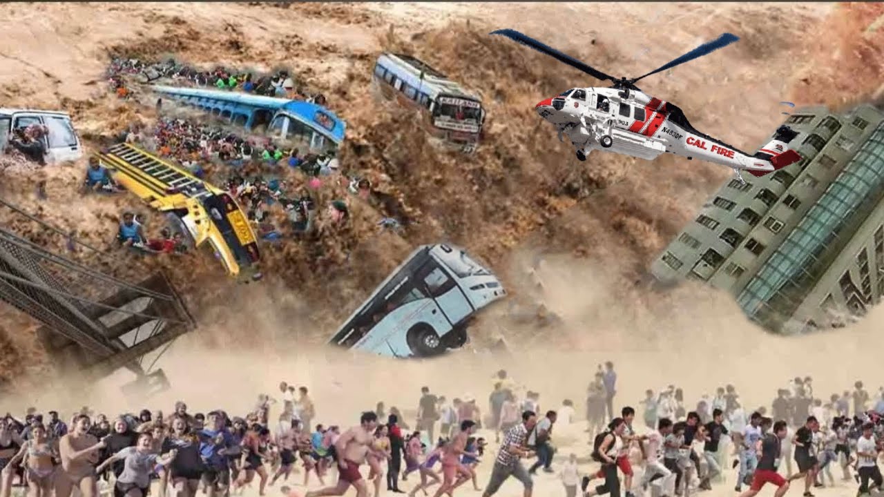 Tsunami flash flood in Beijing,China | china flooding update 2023