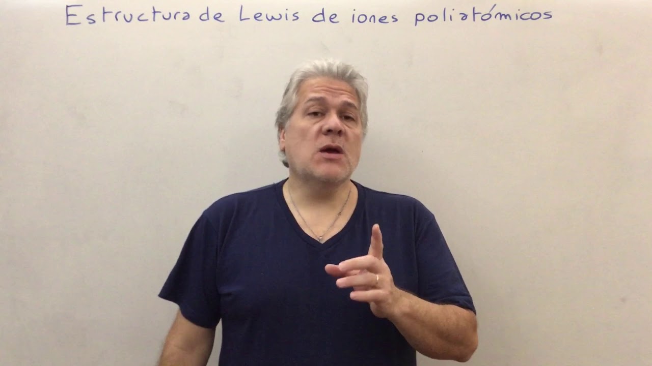 Estructura de Lewis de Iones poliatómicos