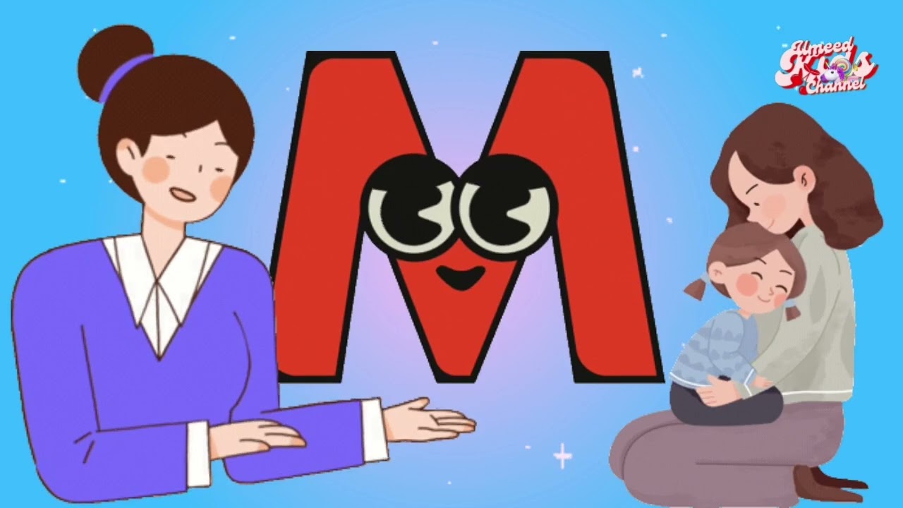 M for Things | Letter M Words | Nursery English Learning | Kids Video