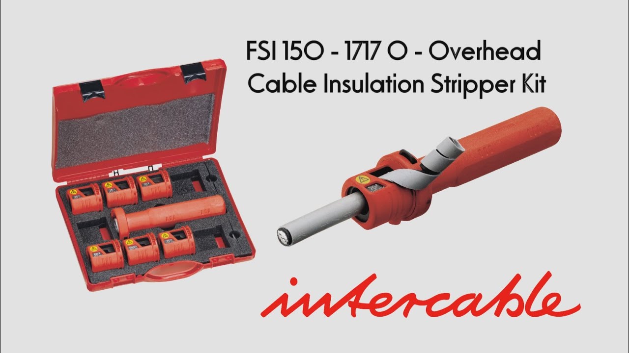 Intercable FSI 150, 17170 Insulated Overhead Cable Insulation Stripper