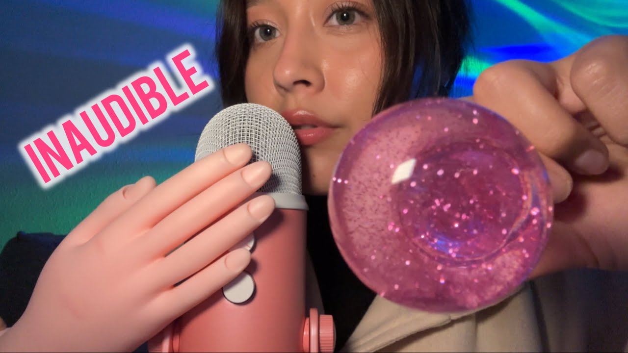 ASMR Inaudible MUY Cerca de ti 🤫 Anticipatorio Muy Relajante 
