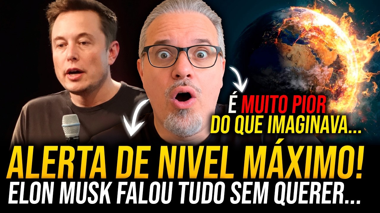 ISSO ME ASSUSTOU E É MUITO SÉRIO O QUE O ELON MUSK REVELOU POR COMPLETO!
