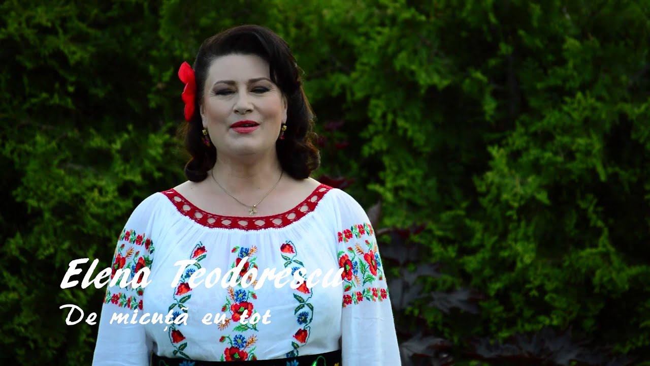 Elena Teodorescu - De micuță eu tot cânt ©