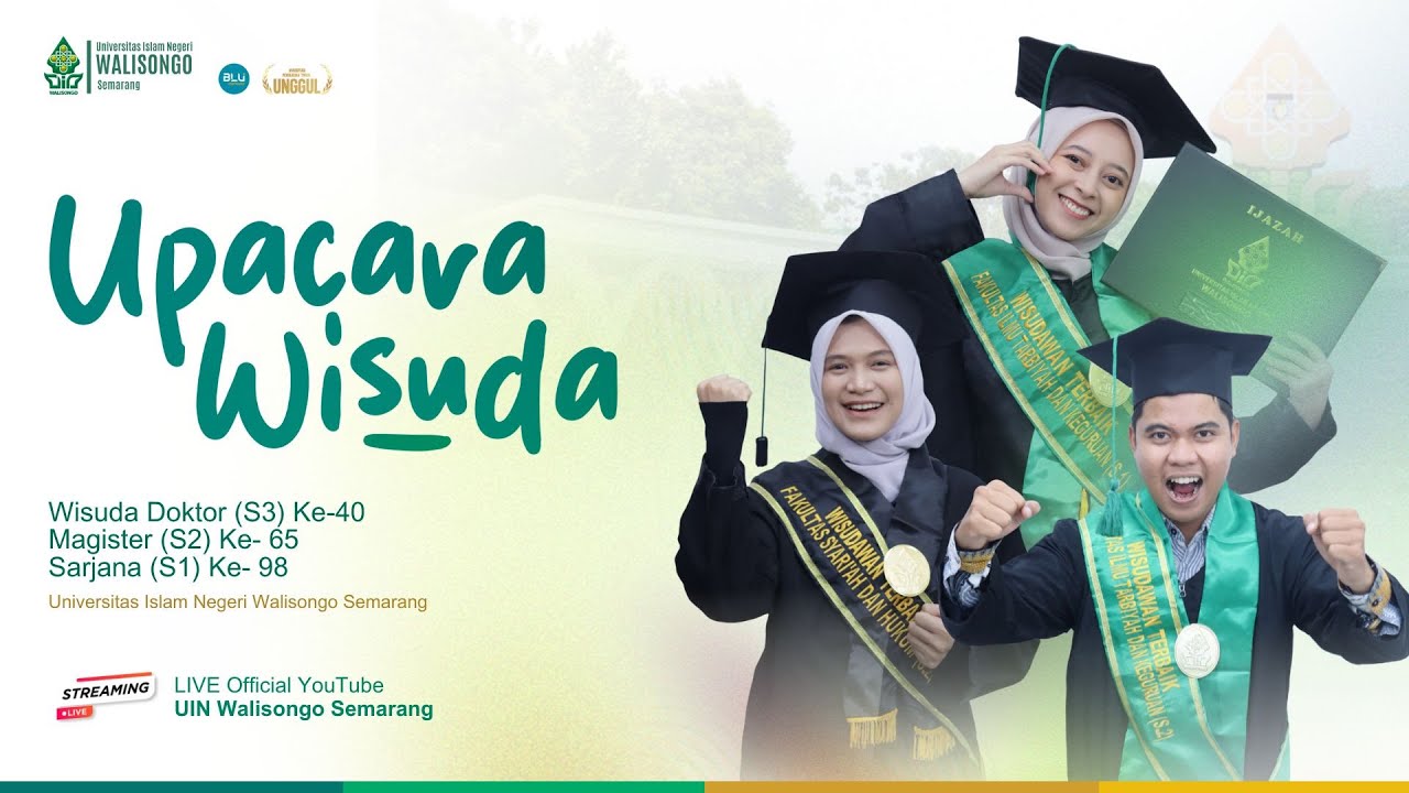 SIDANG SENAT TERBUKA UIN WALISONGO SEMARANG DENGAN ACARA WISUDA PERIODE NOVEMBER 2025