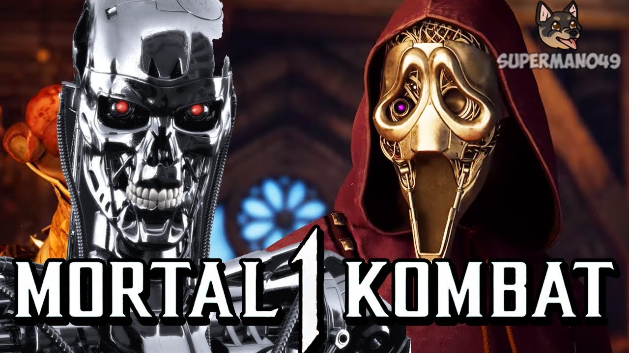 TERMINATOR GHOSTFACE MAKES HIM QUIT - Mortal Kombat 1: 