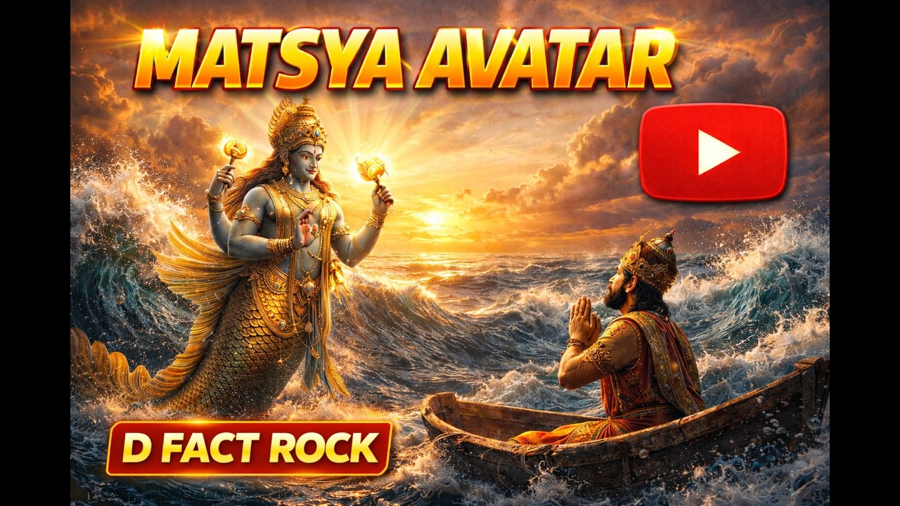 भगवान विष्णु प्रथम अवतार | Lord Vishnu's first incarnation | D Fact Rock