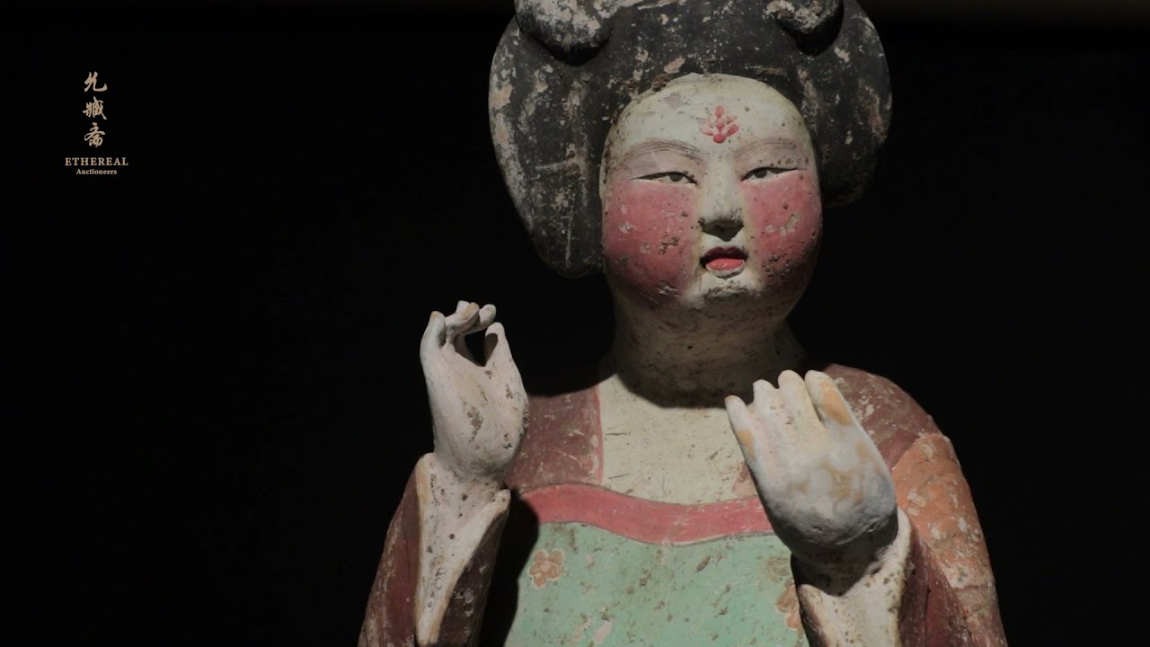 允臧齋藝術 ｜ 憶昔開元全盛日 唐代文物特展 &mdash; 陶加彩仕女俑
