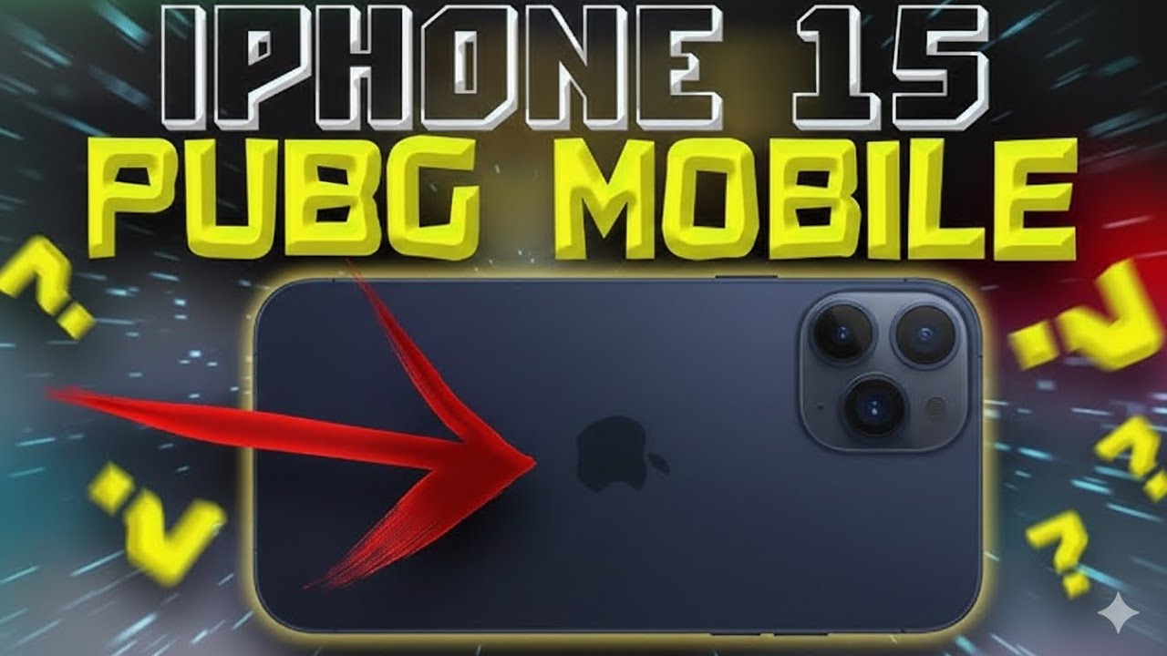 iPhone 15 | PUBG Mobile Test | A16 Bionic | 60 FPS Stable