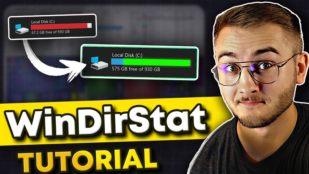 Visualize and Free Up Disk Space with WinDirStat (Highly Recommend)