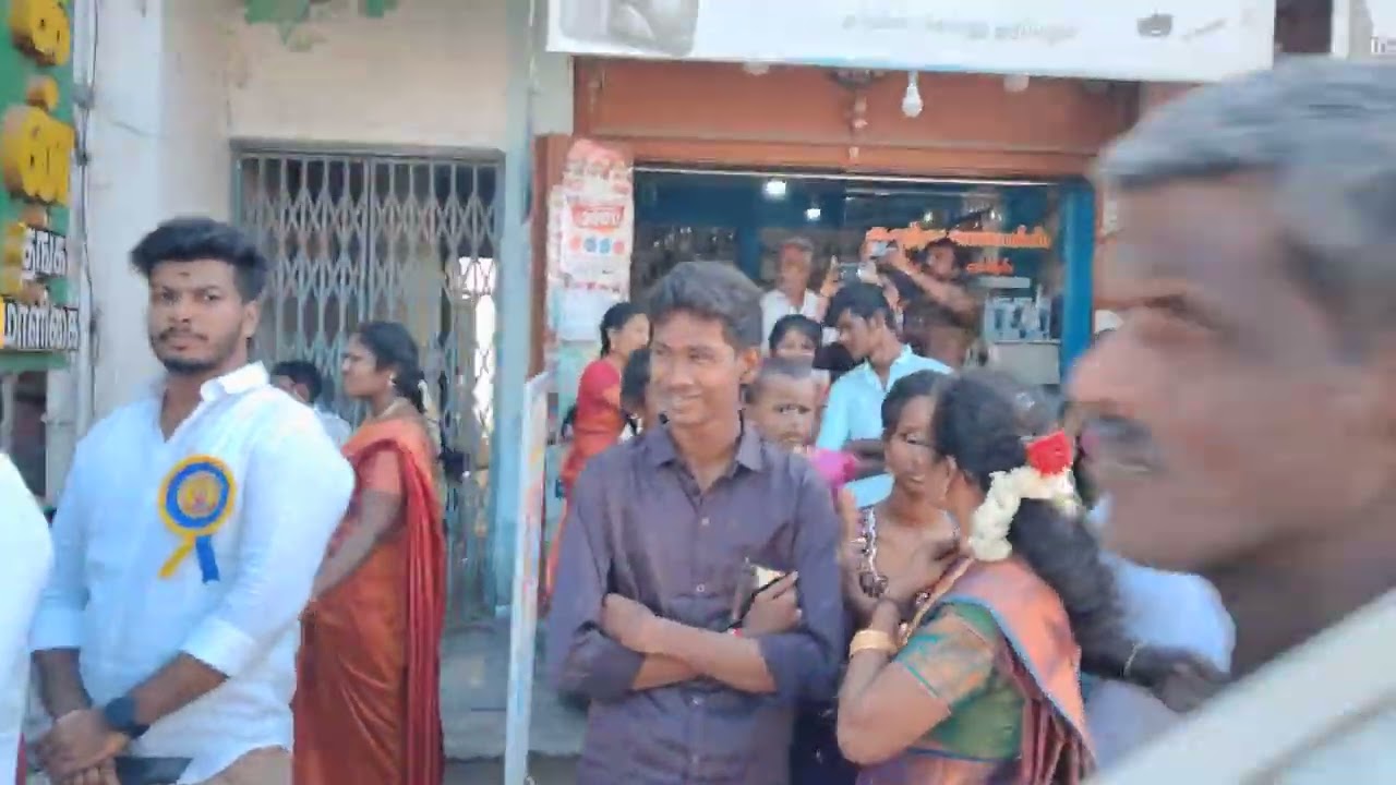 ஸ்ரீ முத்துமாலை அம்மன் கும்பாபிஷேக விழா புனித நீர் எடுத்து வருதல் 