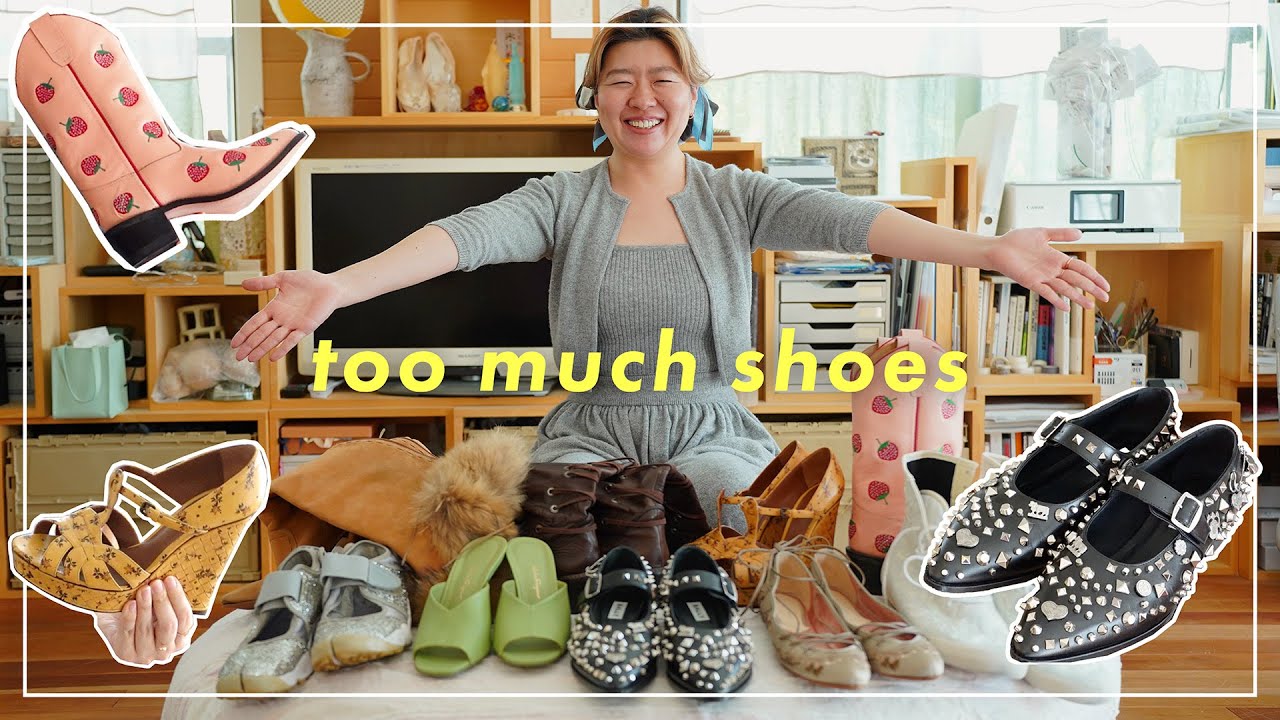 TOO MUCH SHOES. 靴が多すぎる。それはわかってる。でも靴が好き。