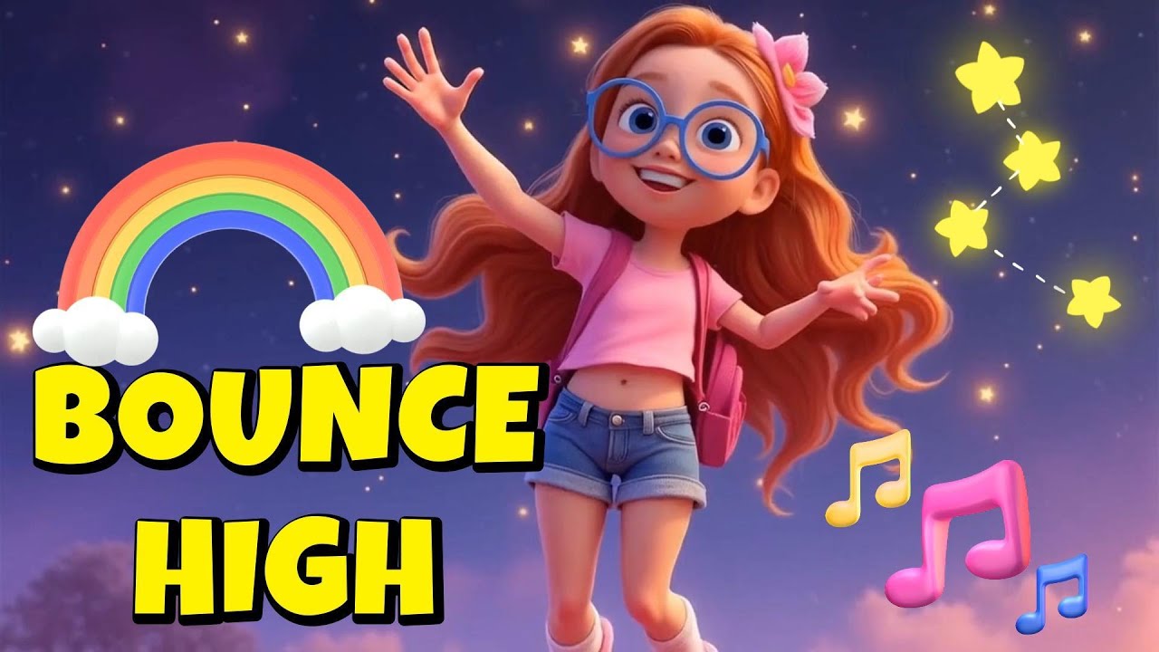 Bounce High 🎵🎧| A Kids Song about Believing in Yourself | A Motivational Song for Kids 🎶| UniTales