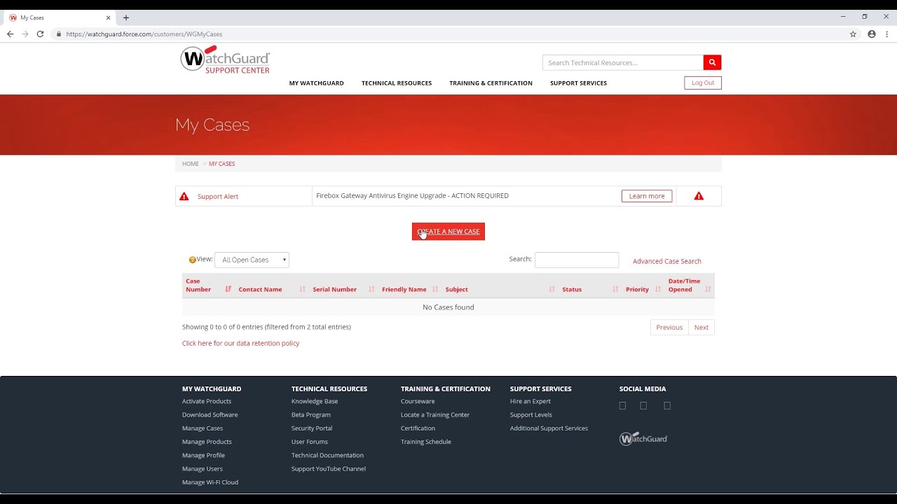 How To Create A Case Online