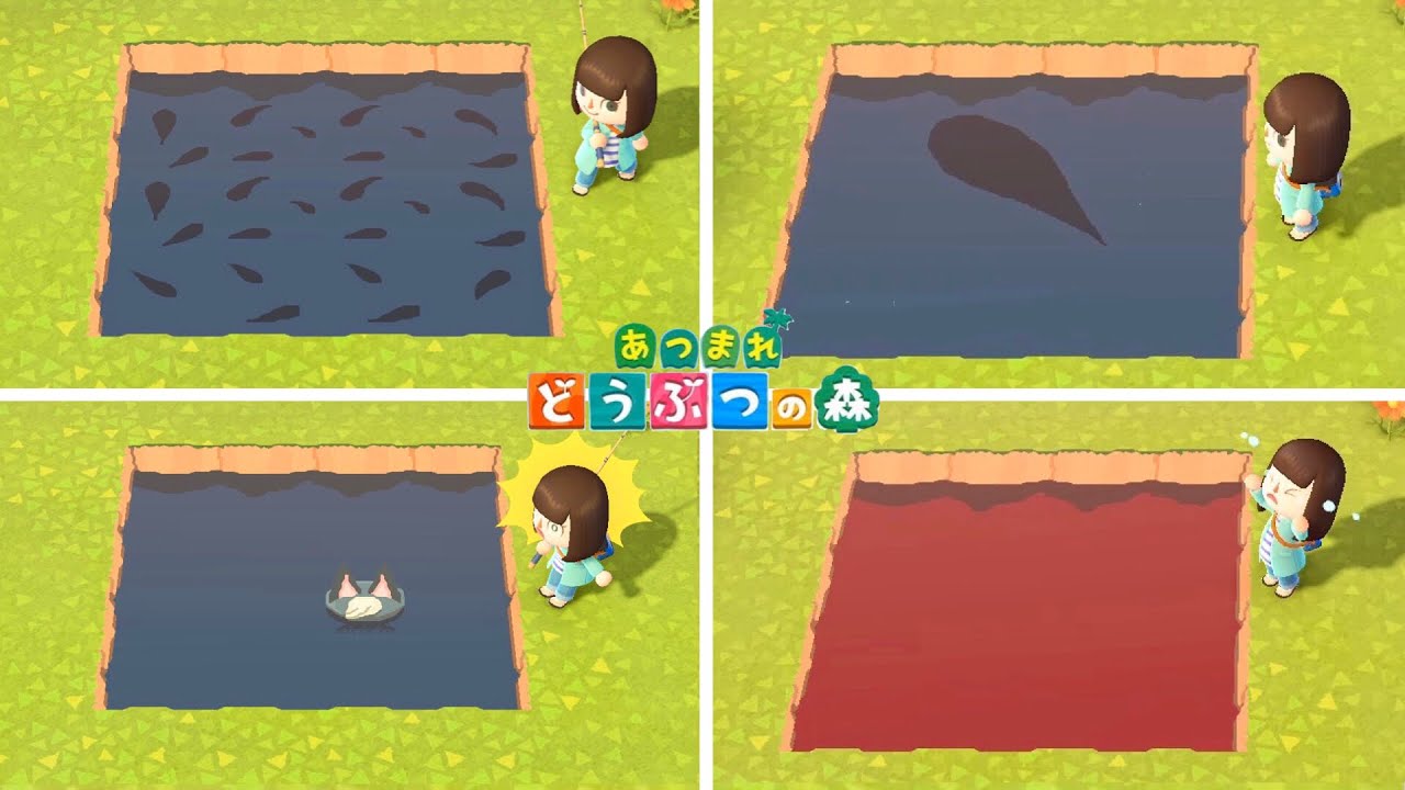 【あつ森】我が島の池やばい【あつまれどうぶつの森】