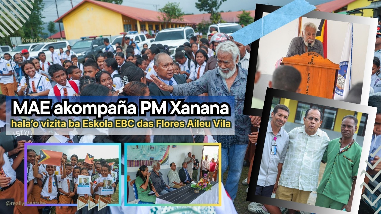 (26-02-2026) PM Xanana hamutuk ho Komitiva hala’o vizita ba Eskola EBC das Flores Aileu Vila