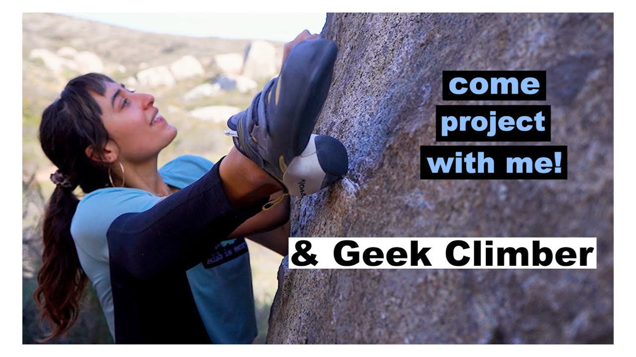 project with me and  @GeekClimber  at Santee Boulders, San Diego