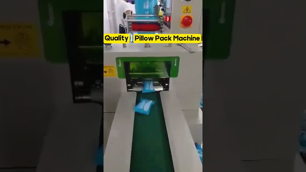 INDUSTRIAL PILLOW PACK MACHINE‼😱😱😱