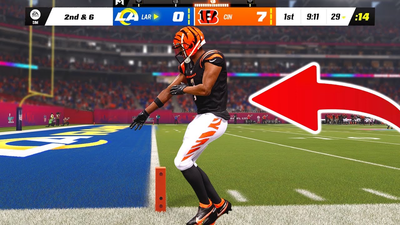 Ja'Marr Chase Hits the Griddy! Madden 23 Gameplay