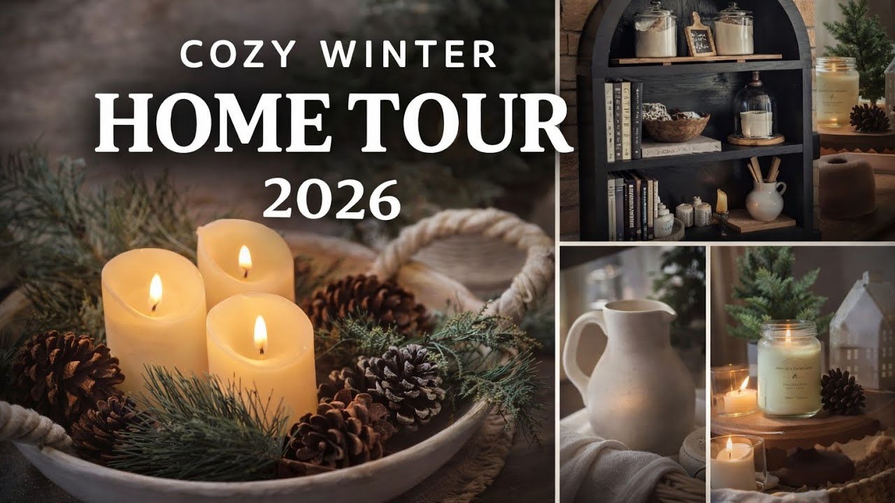 ❄️ Winter Home Tour 2026 | Cozy Neutral, & Simple Winter Decor Ideas & Inspiration