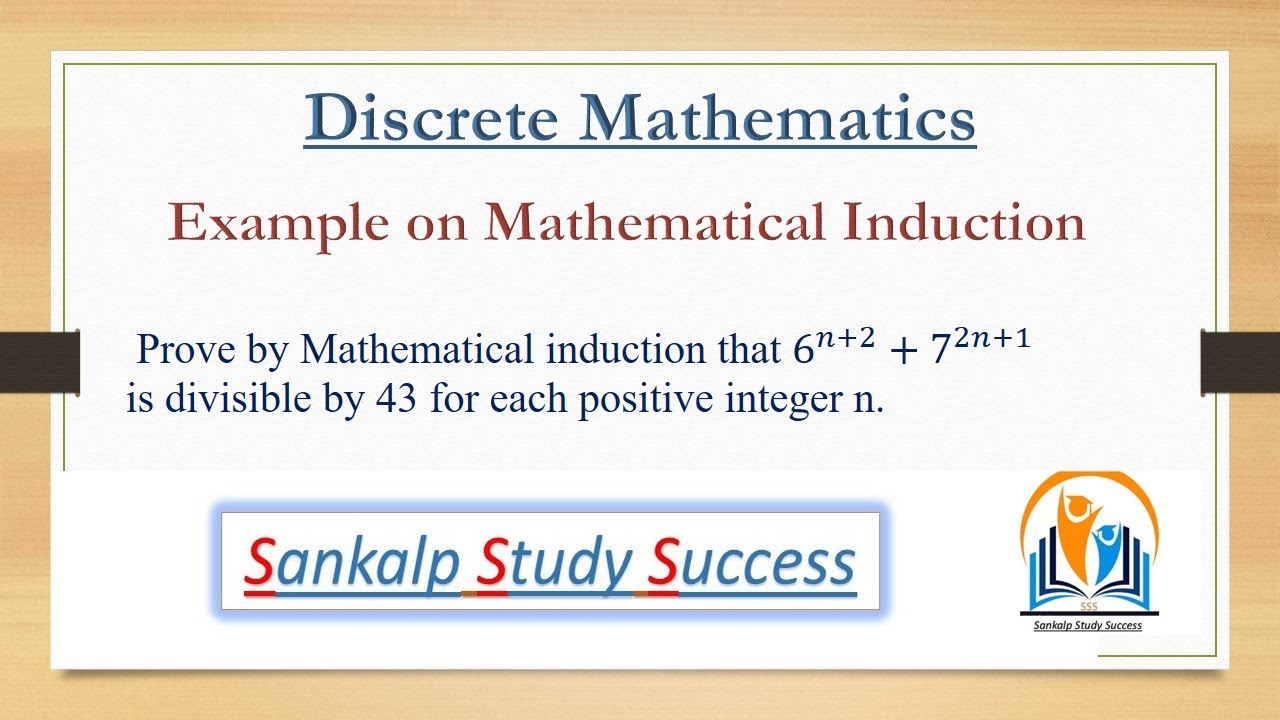 Prove by Mathematical induction that 6^(𝑛+2)+7^(2𝑛+1) is divisible by 43 for each positive integer.