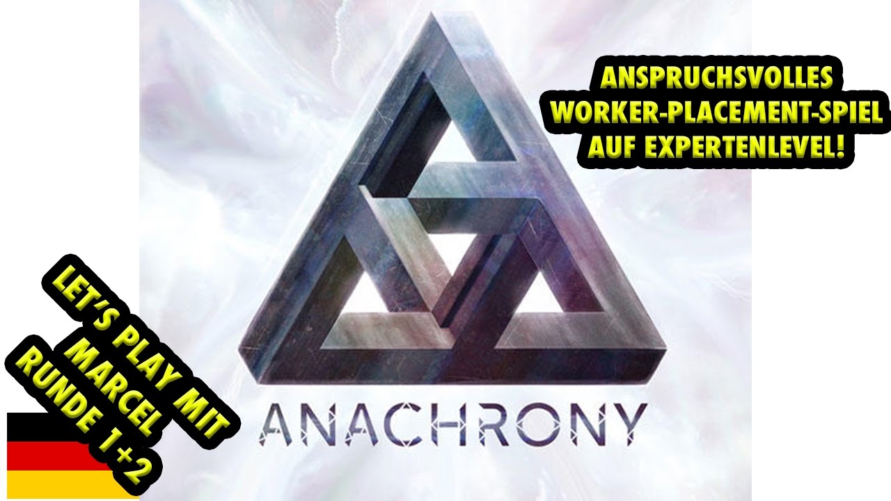 Anachrony im Test: Let's Play Runde 1+2 - Zeitreise-Worker-Placement Spiel für Kenner / Experten