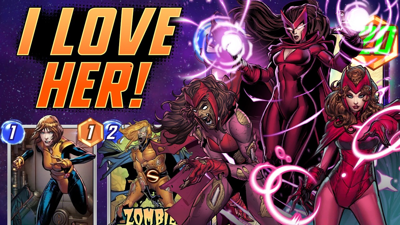 NEW FAVORITE CARD!? The new Scarlet Witch is amazing.