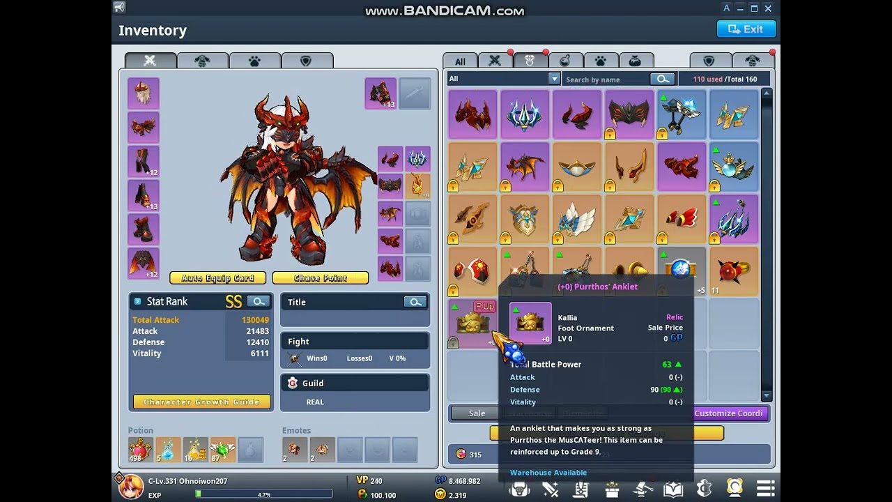 HOW TO INCREASE TOTAL ATTACK PART 1 - GRAND CHASE CLASSIC