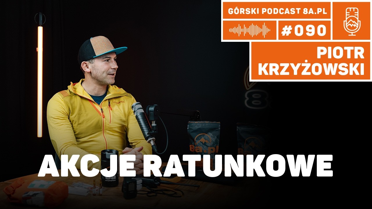 Piotr Krzyżowski | Przeżyć w strefie śmierci | Akcje ratunkowe | Ryzyko w g&oacute;rach | Podcast #8apl