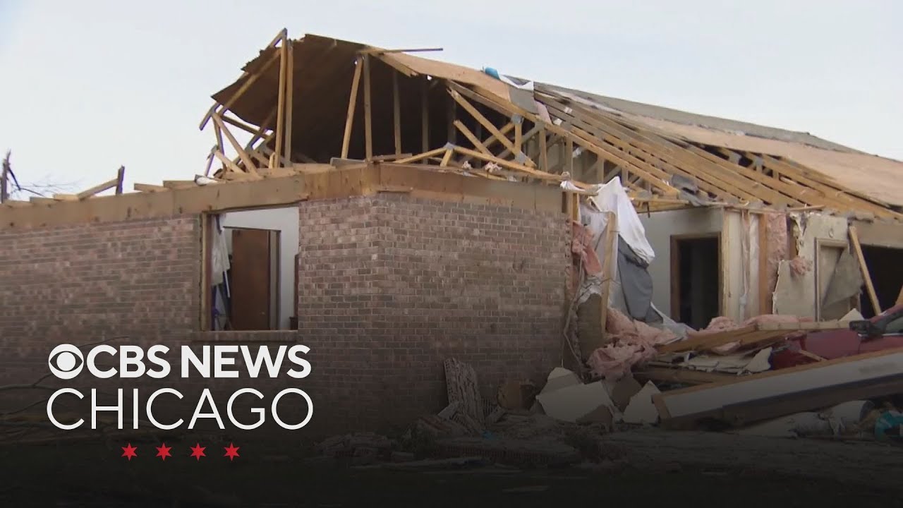 Sense of humor intact, Aroma Park couple ready to rebuild home after devastating tornado