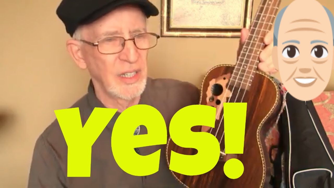 Can older people learn to play ukulele?