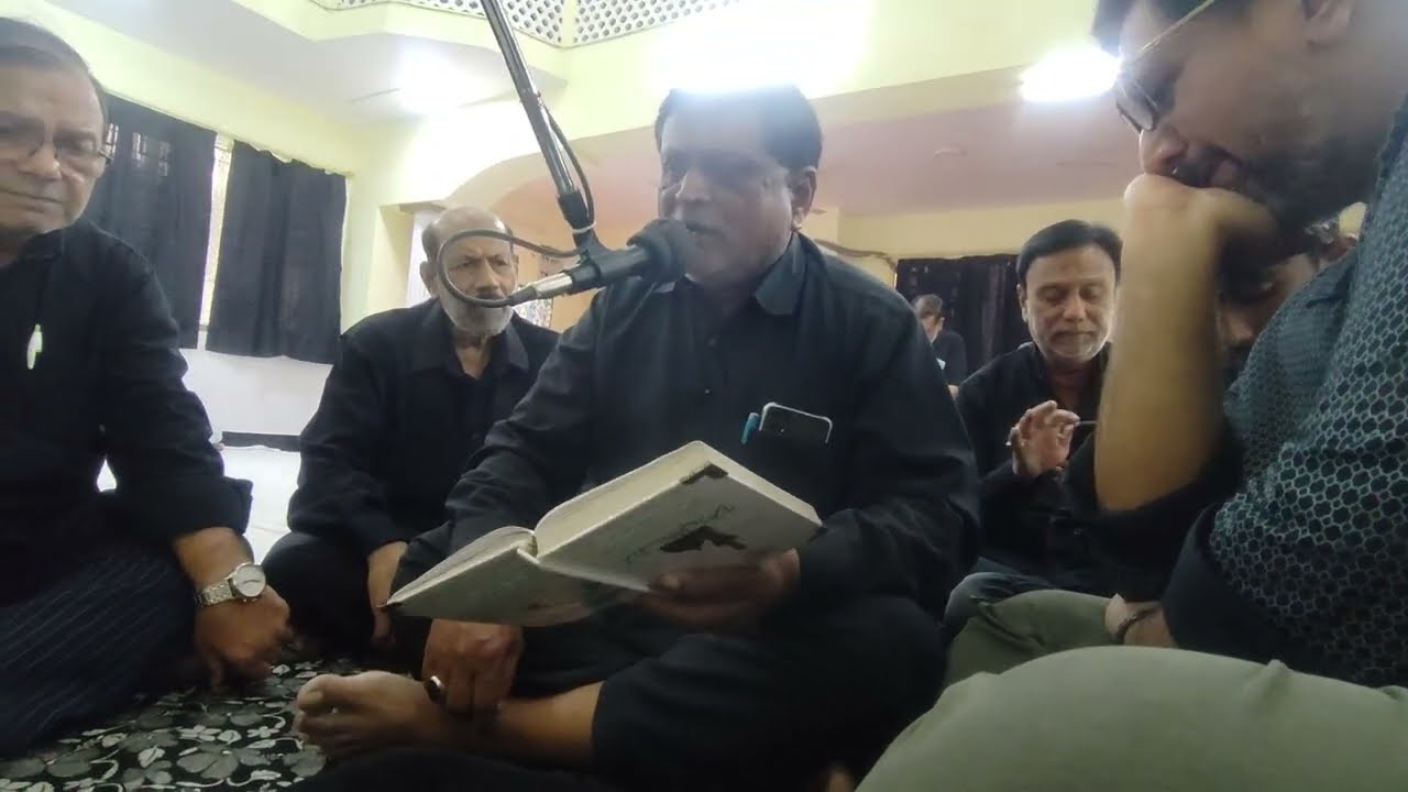 Aye mominoon Hussain se Maqtal Khareeb hai Marsiya by Gulam e Panjetan Sahab Sadar e Anjuman e Baqri