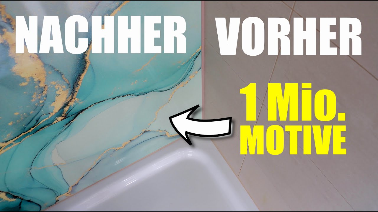 Dusche renovieren OHNE Fliesen abschlagen  | MrHandwerk