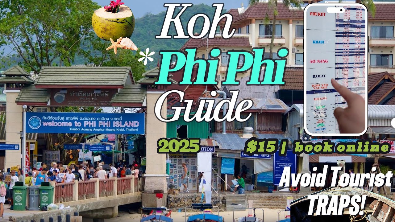 How to Get to Phi Phi Island CHEAPEST Way (SKIP THE TOURS!)