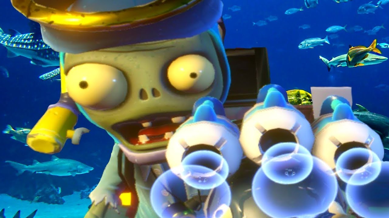 Plants vs Zombies Garden Warfare 2 - MARINE BIOLOGIST Gameplay