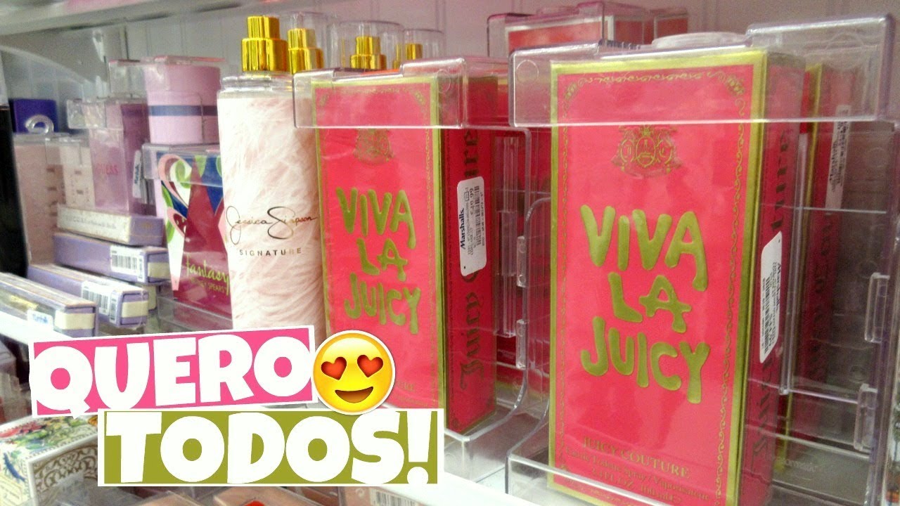 PREÇO DOS PERFUMES NOS EUA - Loja Marshalls