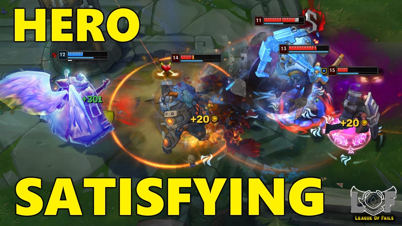HERO SATISFYING WITH SAVES GAME | LoL Montage Moments #7