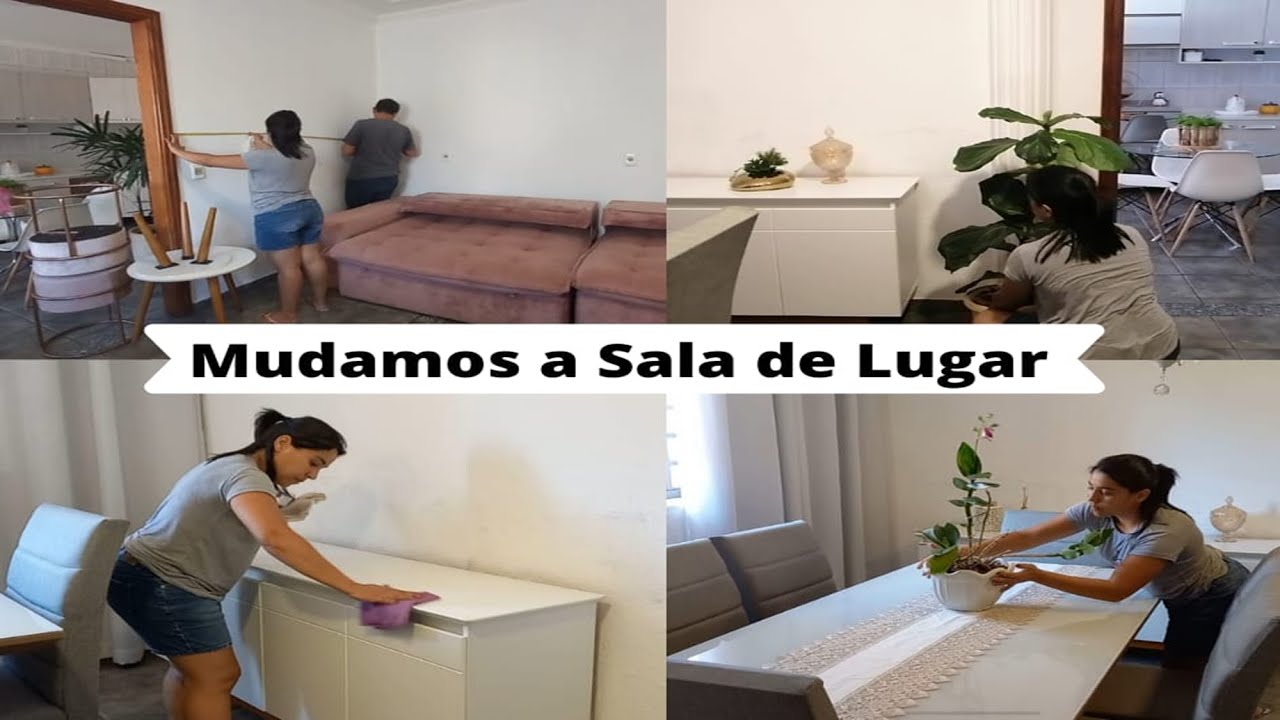 Mudamos a Sala de Lugar | Dica para Manter os Moveis Sempre Branco | Limpeza e Organiza&ccedil;&atilde;o
