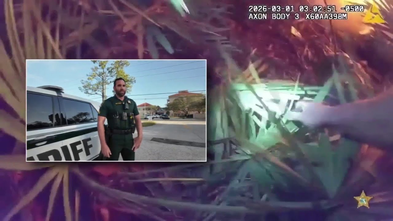 SJC sergeant who pulled driver from fiery I-95 crash recounts rescue | 'Could feel the flames'