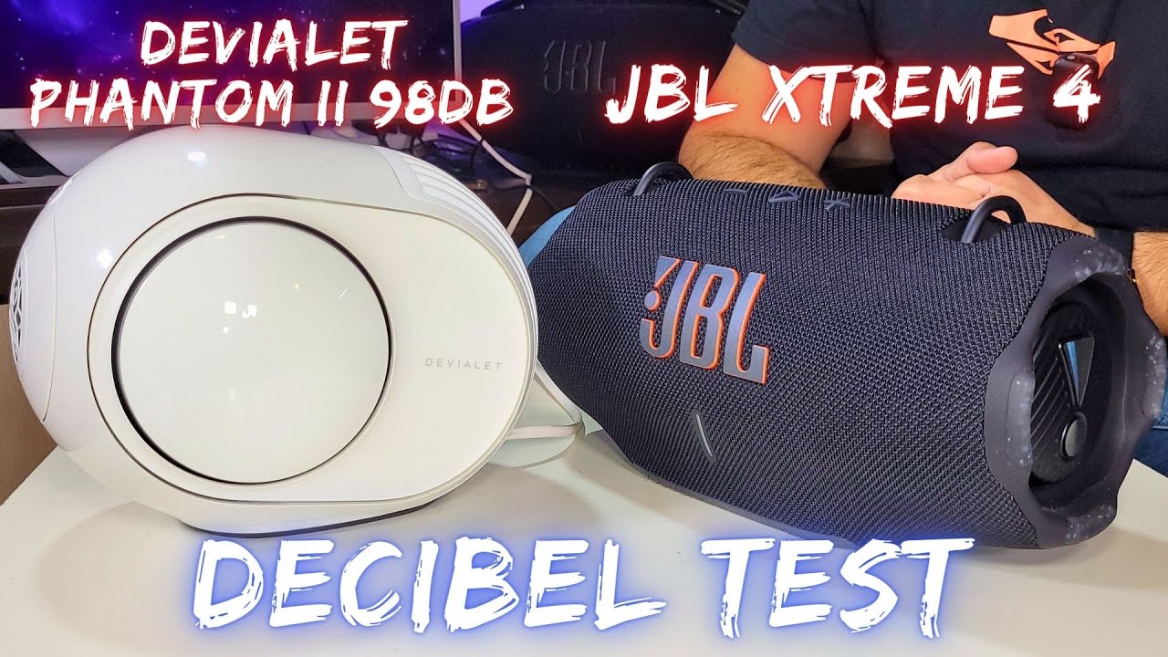 Что громче? JBL Xtreme 4 против Devialet Phantom II 98 дБ