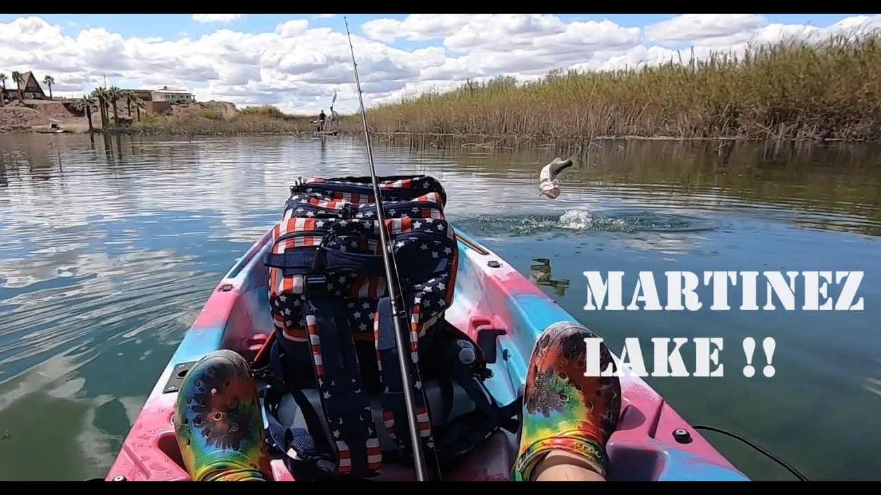 Fishing For Bass In Early Spring At Martinez Lake Yuma, Az. (Sight Fishing)
