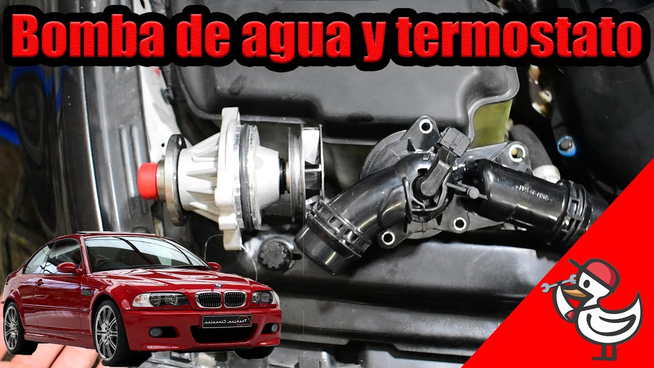 Remplazo de bomba de agua y termostato BMW E46